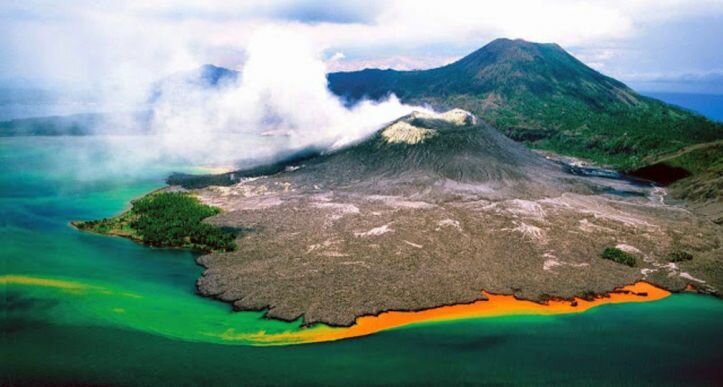 Papua-Nova Guine Vulcão